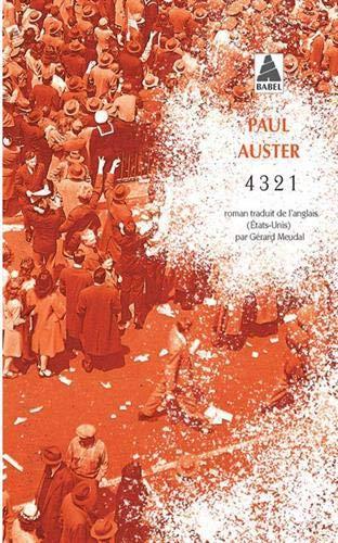 Paul Auster: 4 3 2 1 (French language)