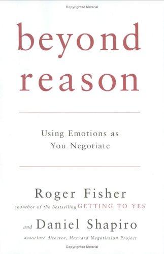 Roger Drummer Fisher, Daniel Shapiro: Beyond Reason (Hardcover, 2005, Viking Adult)
