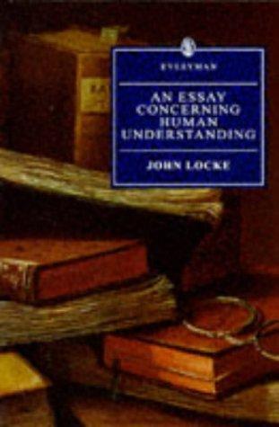 John Locke: An essay concerning human understanding (1993)