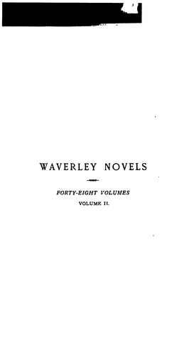 Sir Walter Scott: waverley (1892)