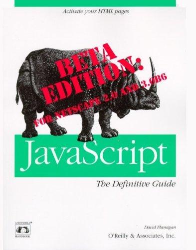 David Flanagan: JavaScript (1996, O’Reilly & Associates)