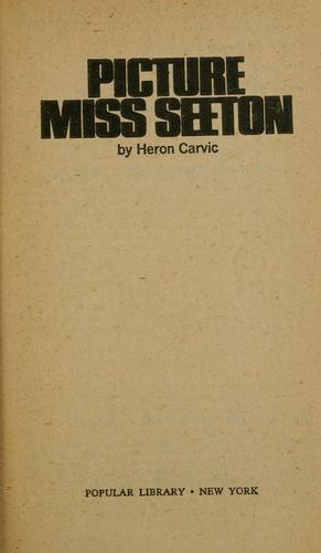 Heron Carvic: Picture Miss Seeton (1988, Berkley)