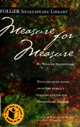 William Shakespeare, Paul Werstine: Measure for Measure (Paperback, 2005, Washington Square Press)