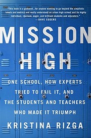 Kristina Rizga: Mission High (2015)