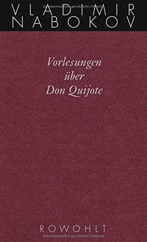 Vladimir Nabokov: Vorlesungen über Don Quijote (Hardcover, 2016, Rowohlt Verlag GmbH)