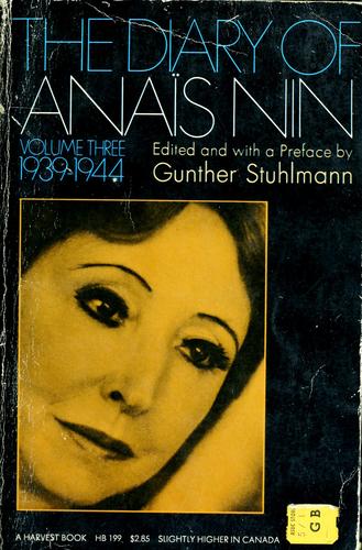 Anaïs Nin: The diary of Anaïs Nin. (1969, Harbourt Brace Jovanovich)