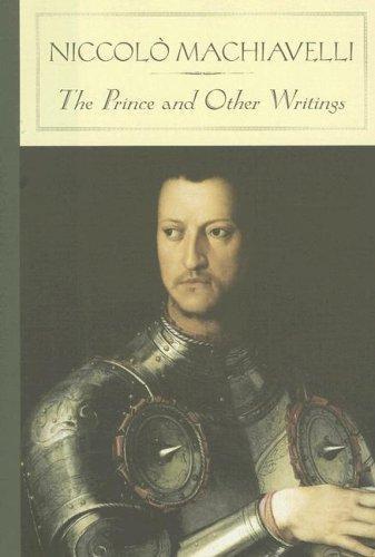 Niccolò Machiavelli: The prince and other writings (2004)
