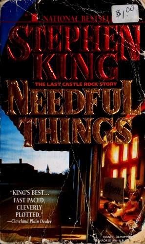 Stephen King: Needful Things (Paperback, 1992, Signet)