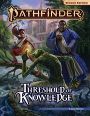 Jabari Weathers: Threshold of Knowledge (Paperback, 2020, Paizo Inc)