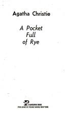 Agatha Christie: A Pocket Full of Rye (A Jane Marple Murder Mystery) (Paperback, 1976, Pocket Books)