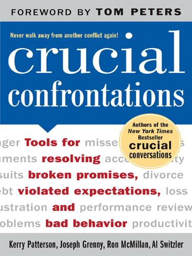 Kerry Patterson: Crucial Confrontations (EBook, 2005, McGraw-Hill)