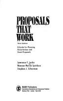 Lawrence F. Locke: Proposals that work (1993, Sage Publications)