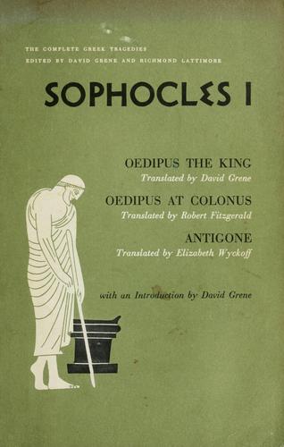 Sophocles: Sophocles. (1954, University of Chicago Press)