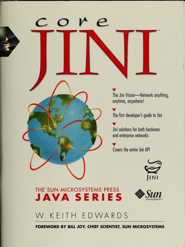 W. Keith Edwards: Core Jini (1999, Prentice Hall PTR)