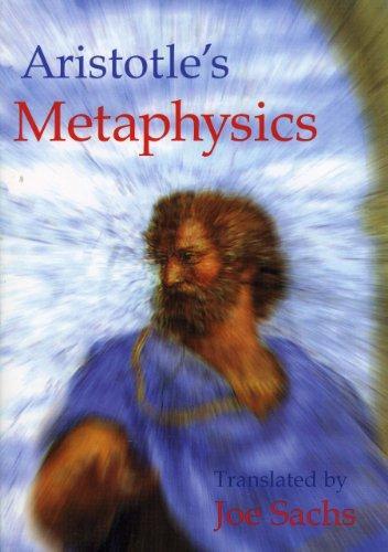 Aristotle: Aristotle's Metaphysics (1999)