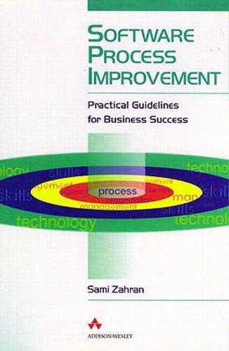 Sami Zahran: Software process improvement (1998, Addison-Wesley Pub. Co.)