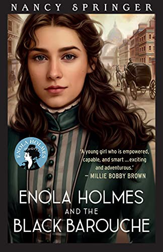 Nancy Springer: Enola Holmes and the Black Barouche (Paperback)