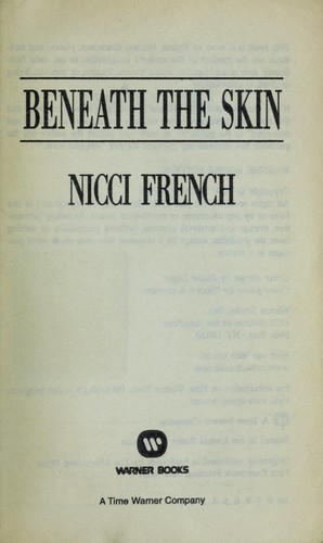 Nicci French: Beneath the skin (2001, Warner Books)