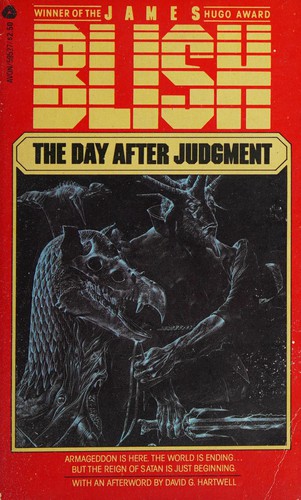 James Blish: The Day After Judgement (1982, Avon Books)