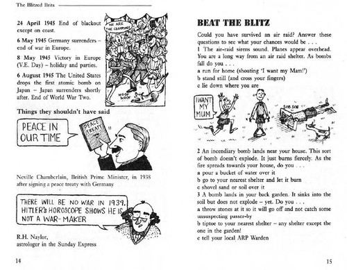 Terry Deary: The blitzed Brits (1995, Hippo)