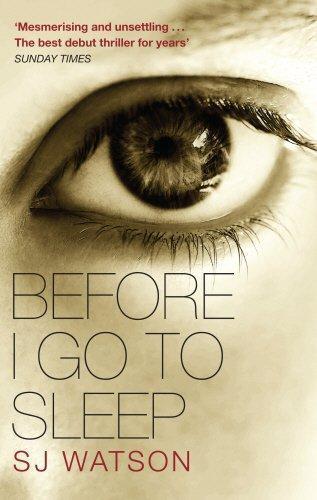 S. J. Watson: Before I go to Sleep