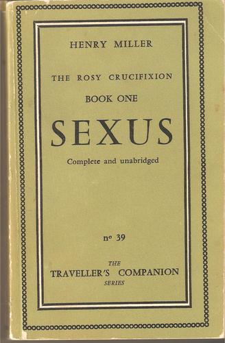 Henry Miller: Sexus (Paperback, 1960, Olympia Press)