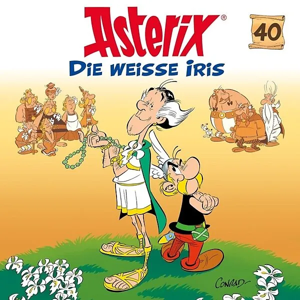 Didier Conrad, Fabcaro: Asterix: Die weisse Iris (Hardcover, Deutsch language, 2023, Egmont Comic Collection)