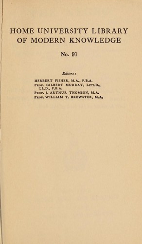 W. E. B. Du Bois: The negro (1915, H. Holt)