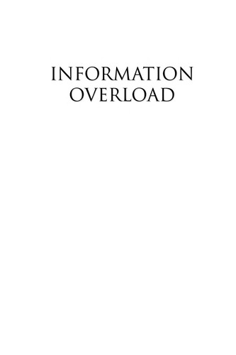 Guus Pijpers: Information overload (2010, Wiley)