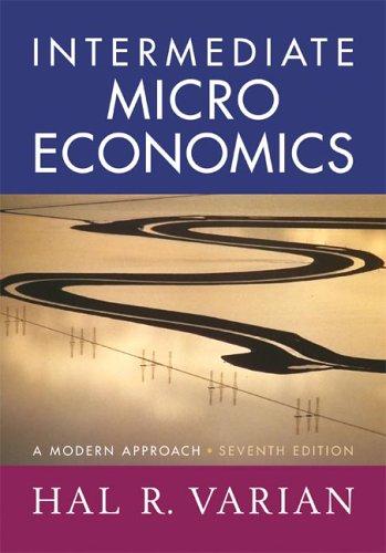 Hal R. Varian: Intermediate microeconomics (2005, W.W. Norton & Co.)