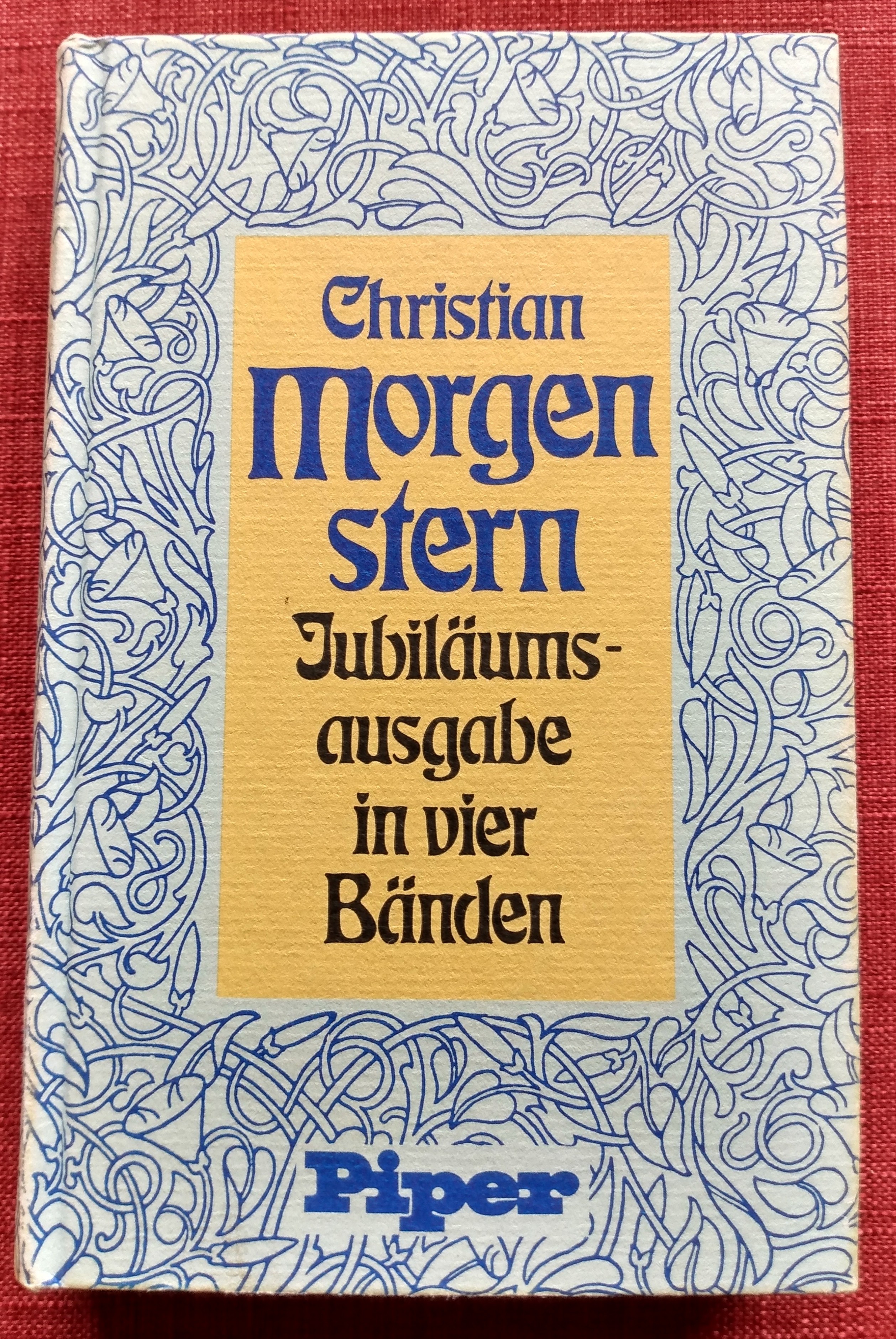 Christian Morgenstern: Jubiläumsausgabe in vier Bänden (German language, 1979, Piper)