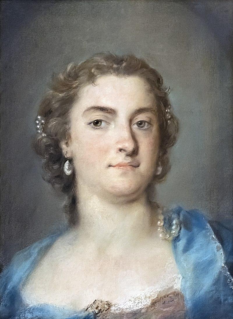 Faustina Bordoni, by Rosalba Carriera. Sala dei pastelli, Ca' Rezzonico, Venice