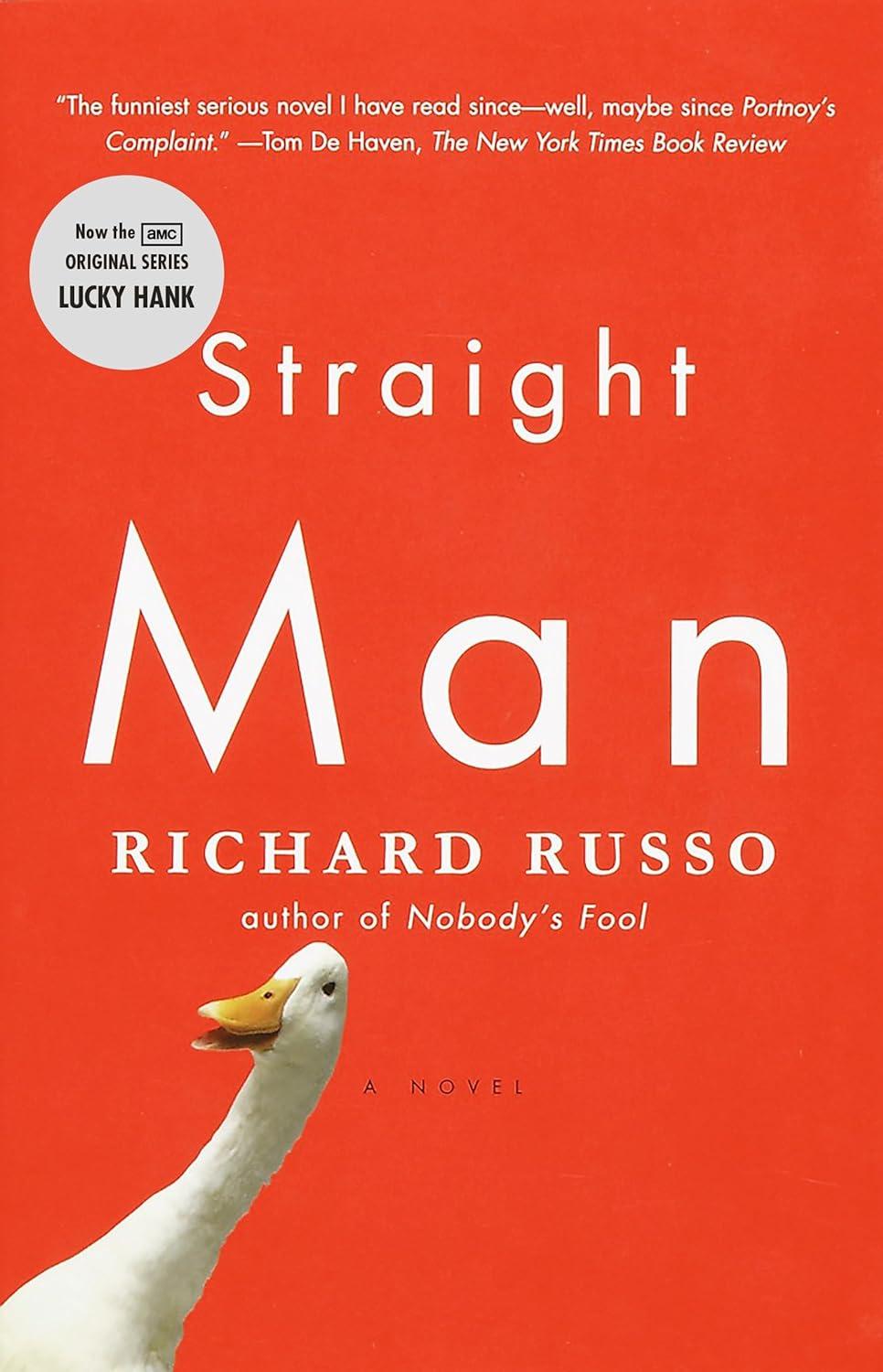 Book cover of "Straight Man" by Richard Russo.