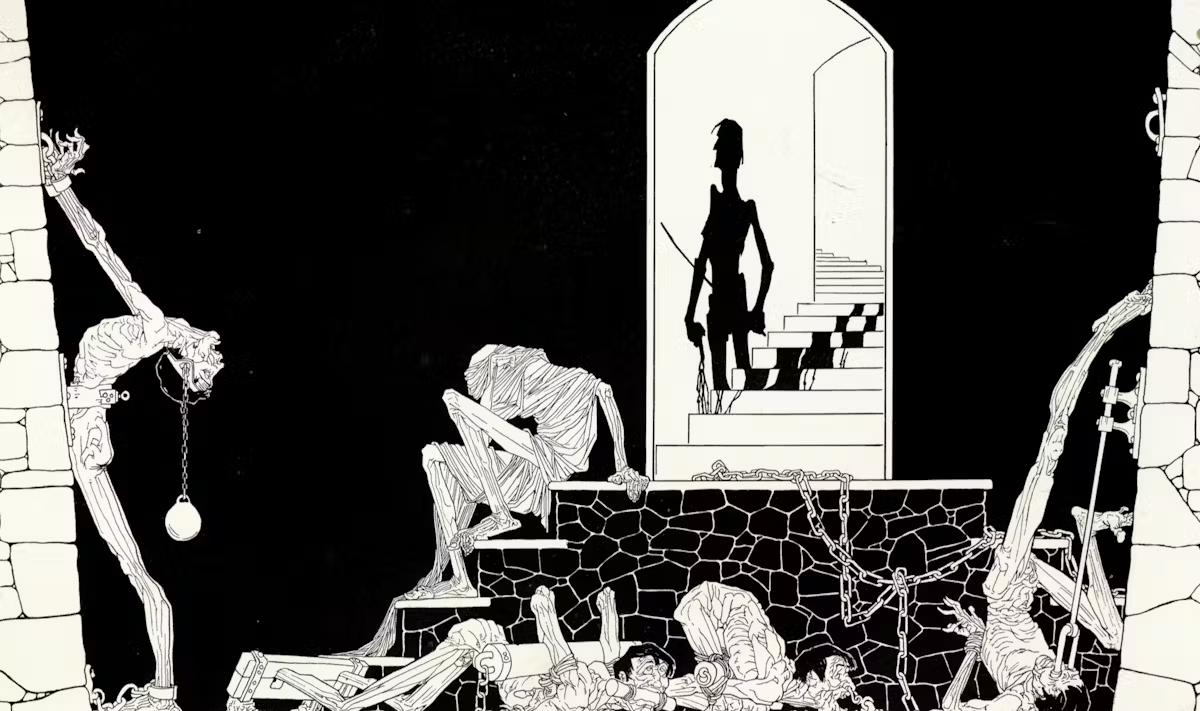 Illustration by Wallace Smith for Ben Hecht’s Fantazius Mallare (1922) 