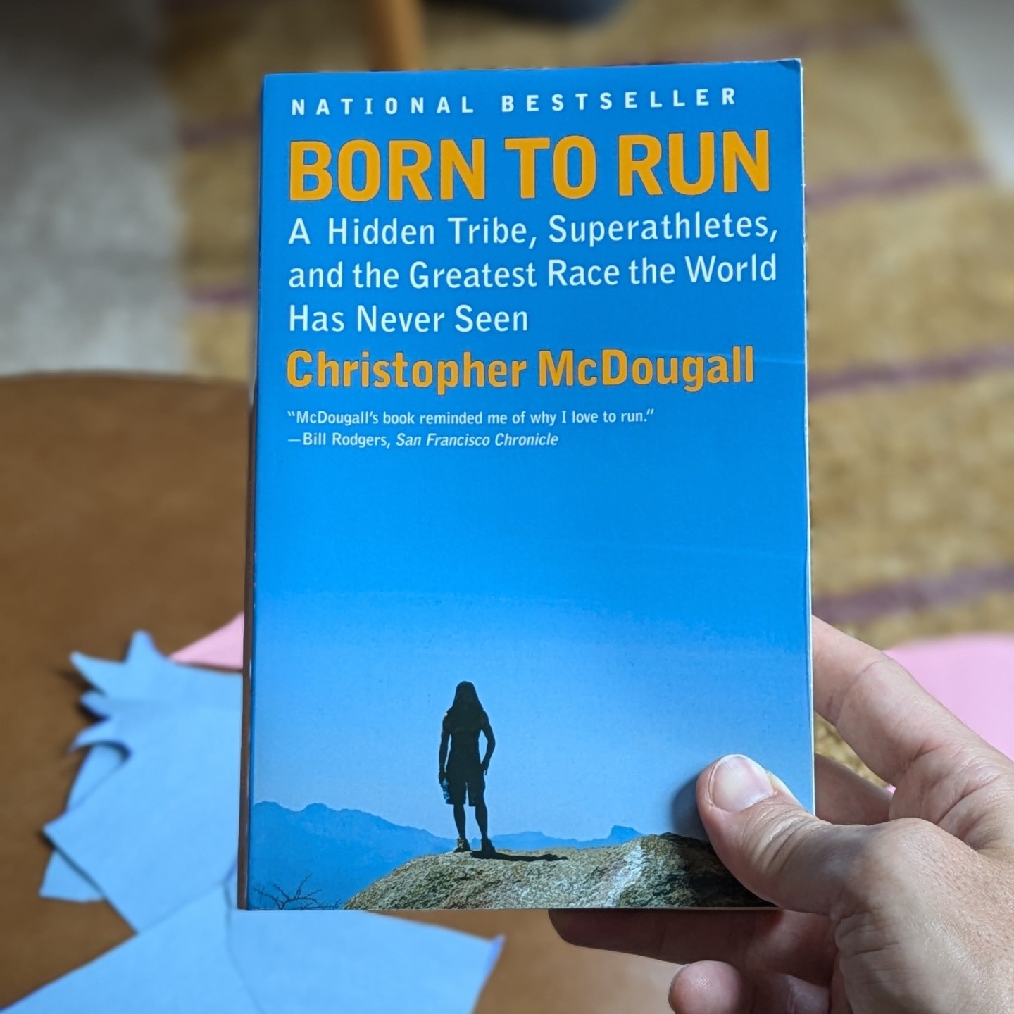 Cover for the book "Born to Run" by Christopher McDougall
