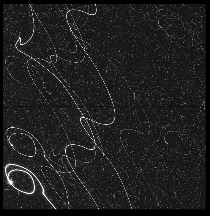 Small guiding problem: the telescope moves while taking pictures. Credits: ESA / Euclid Consortium / TAS-I