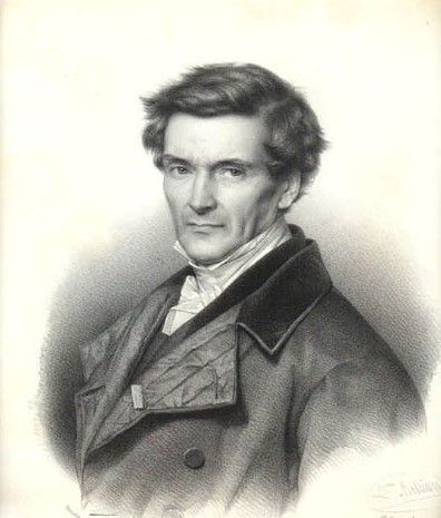 Gaspard-Gustave de Coriolis.
gravure de Zéphyrin Belliard d'après le tableau de Roller (1812-1866) 

An elegant man in formal attire, wearing a coat and tie.